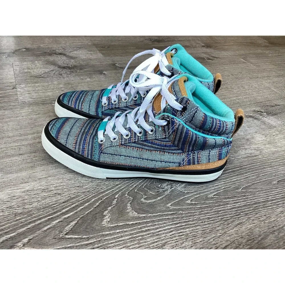 Converse All Star Bassline Mens Size 8 Sneakers 148863C MultiColor Hippie Casual